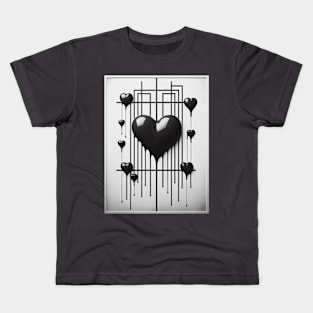 Black Heart Kids T-Shirt